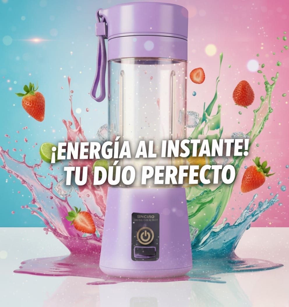 Licuadora Portátil Recargable USB