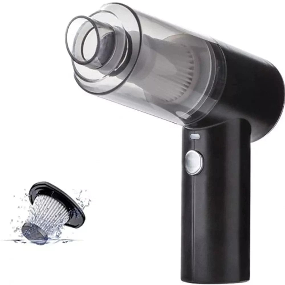 Aspiradora Inalambrica Recargable Usb Auto Casa C/luz 3 En 1