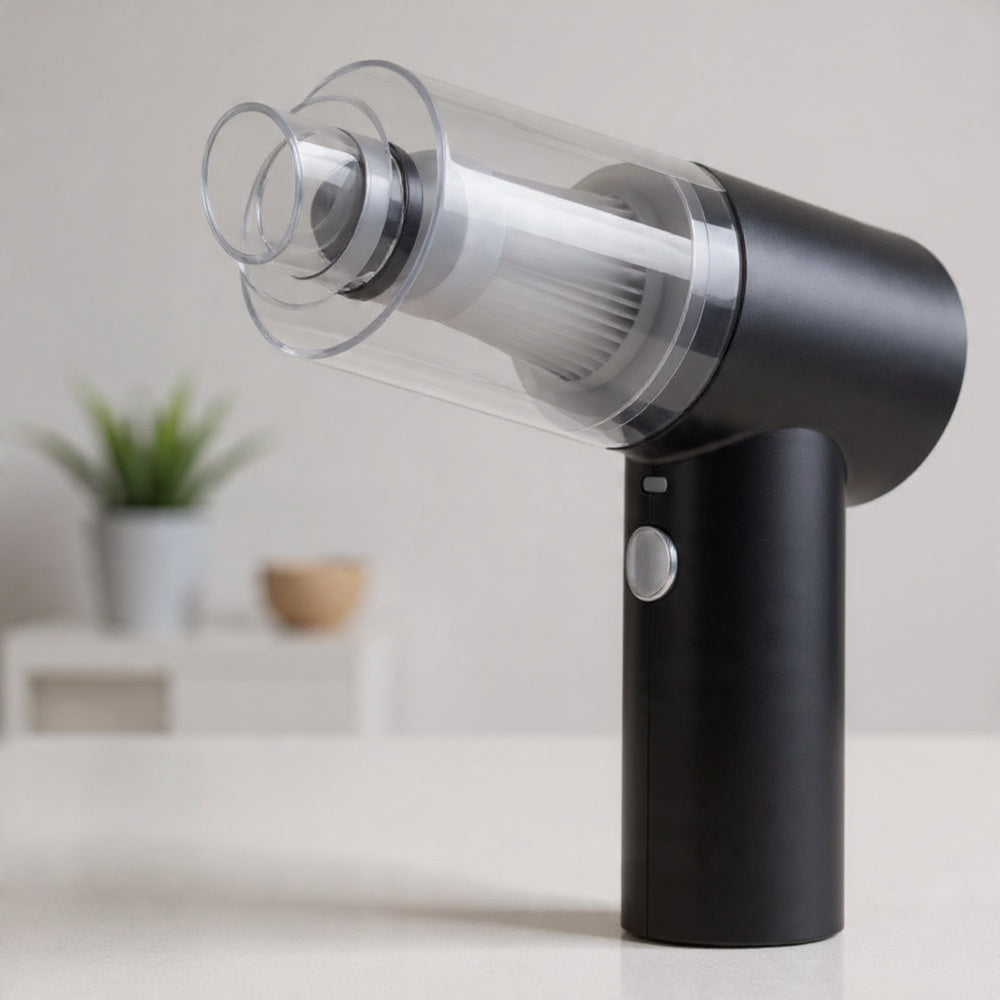 Aspiradora Inalambrica Recargable Usb Auto Casa C/luz 3 En 1