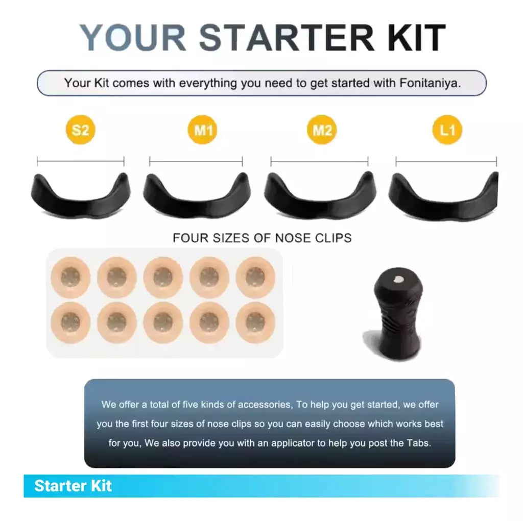 Tiras Nasales Magnéticas Reutilizables con Kit Completo